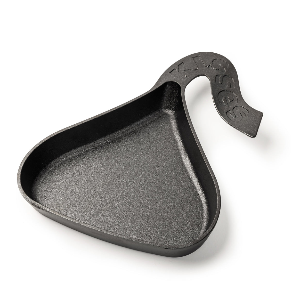 Close up view of skillet.