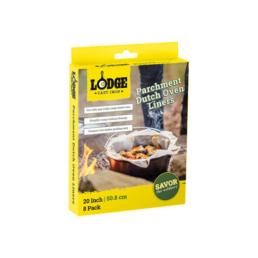 Parchment liner packing in yellow box.