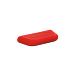 Red rectangular assist handle holder with Lodge branding.