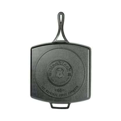 Back of pan featuring the Blacklock logo.