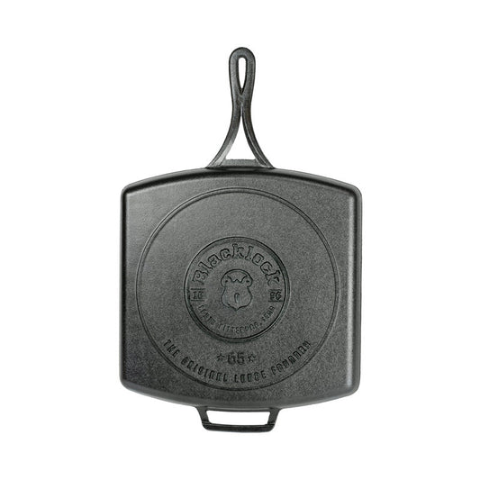 Back of pan featuring the Blacklock logo.