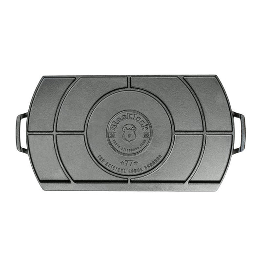 Bottom of pan featuring the Blacklock logo.
