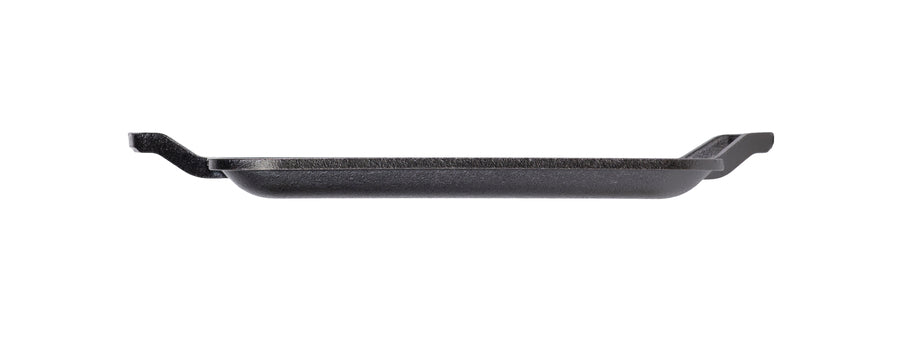 Side profile of pan.