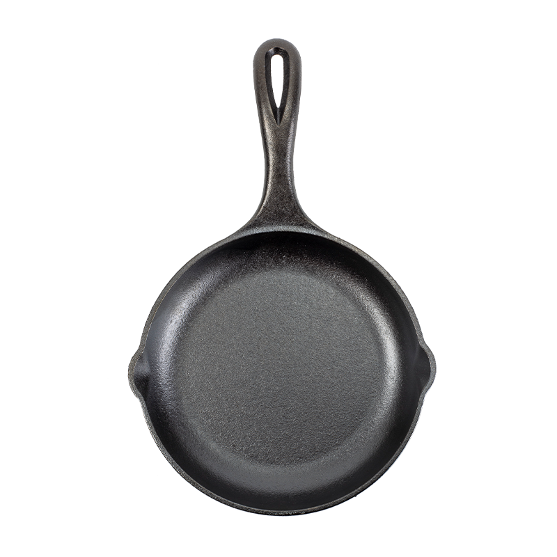 Top view of skillet.