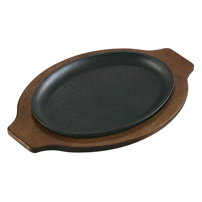 Griddle on our grip wood underliner.