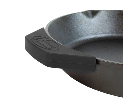 Assist handle holder on skillet.